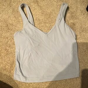 Lulu lemon light blue align tank size 0